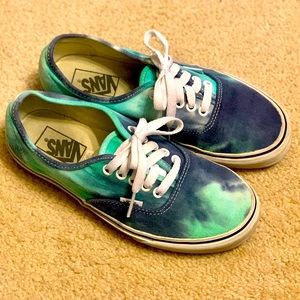 Tie Dye Vans Authentic